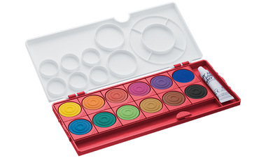 LAMY aquaplus Red Paint Box of 12 Colours