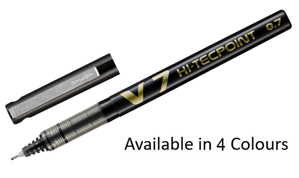 Pilot V7 Hi Tecpoint Rollerball Pen Dr Pen