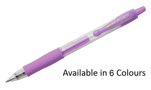 Pilot G2 0.7 Pastel Violet