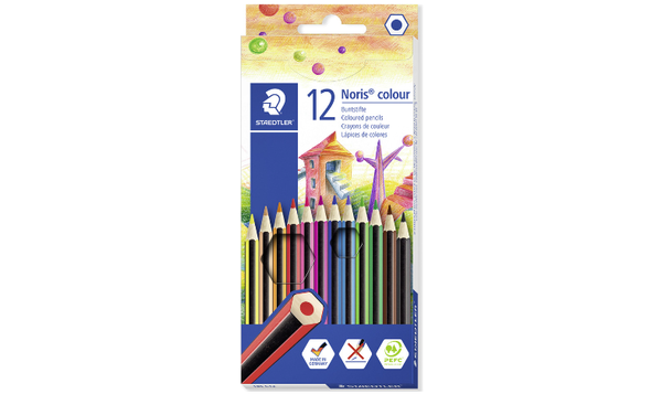 Staedtler Noris potloden, hardheid 121-HB, verpakking bevat 36, multi Staedtler Noris potloden, hardheid 121-HB, verpakking bevat 36, multi