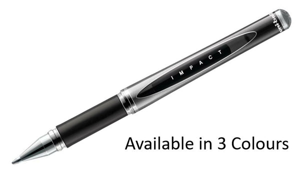 Uni-ball Signo Gel Grip UM151 – 14 Stück Schwarze Gel-Tintenroller Mit Gummigriff