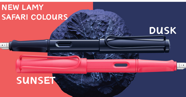 🖋️✨ NEW LAMY SAFARI SPECIAL EDITIONS: SUNSET & DUSK — COLOURS THAT CAPTURE THE MOMENT 🌅🌌