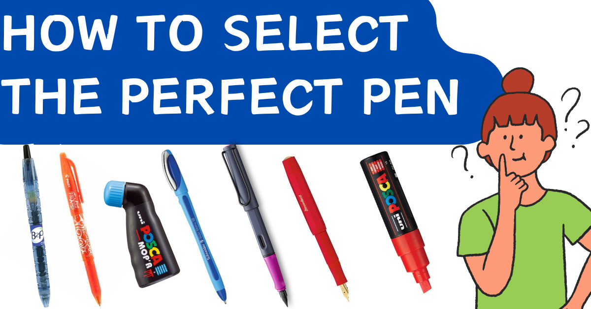 How to Select the Perfect Pen Based on Writing Style and Grip Preference