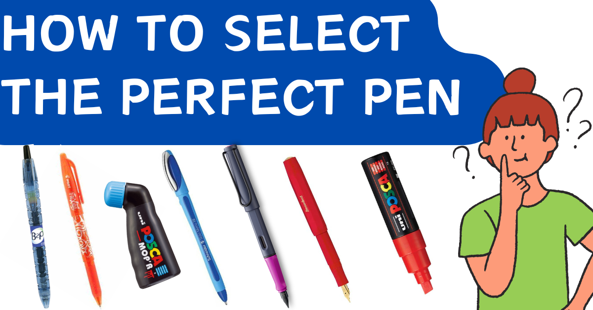 Perfect Pen How to Select the Perfect Pen Based on Writing Style and Grip Preferen ...