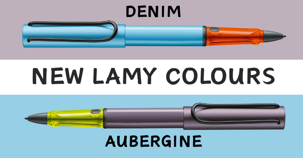 🖋️✨ New LAMY AL-star Special Editions – Aubergine & Denim 👖💜