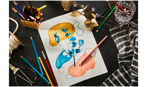 Aquarellable Colouring Pencil - STABILOaquacolor - ARTY - Tin of 12 - Assorted Colours