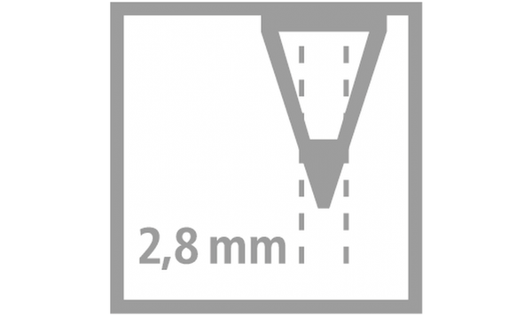 Aquarellable Colouring Pencil - STABILOaquacolor - ARTY - Tin of 12 - Assorted Colours