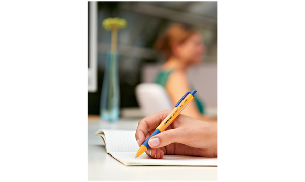 Ballpoint Pen - STABILO pointball - Pack of 2 - Blue