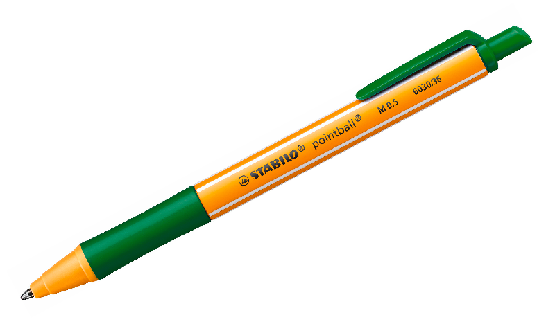 Ballpoint Pen - STABILO pointball - Assorted Pack Sizes and Colours
