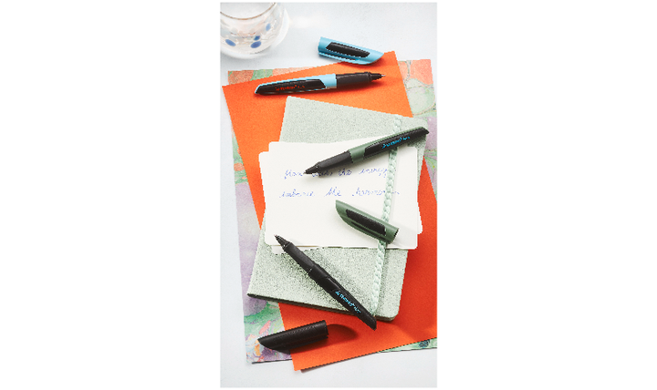 Ballpoint Pen - STABILO Flow - Pack of 1 - Assorted Colours including Blue Ballpoint Refill
