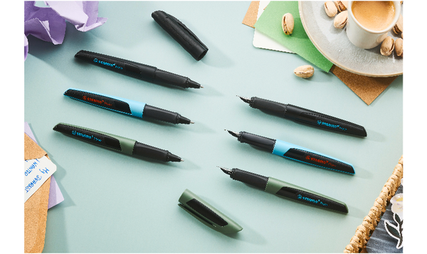 Ballpoint Pen - STABILO Flow - Pack of 1 - Assorted Colours including Blue Ballpoint Refill