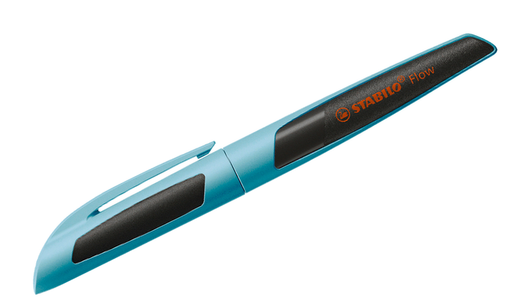 Ballpoint Pen - STABILO Flow - Pack of 1 - Assorted Colours including Blue Ballpoint Refill