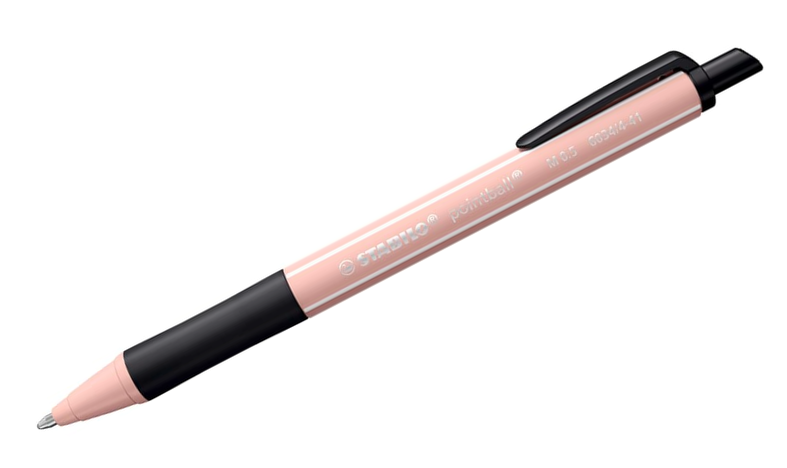 Ballpoint Pen - STABILO pointball NatureCOLORS Wildflower - Pack of 4 Assorted Colours