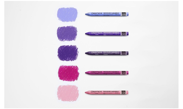 Caran d'Ache Neocolor II Water Soluble Wax Pastels Assortment of 84