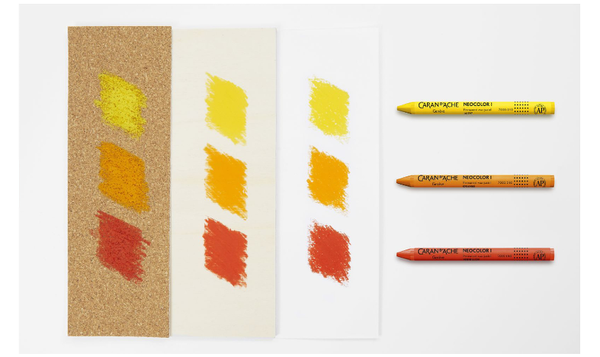 Caran d'Ache Neocolor I Wax Pastels Assortment of 40 Colours