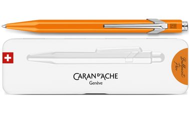 Caran d'Ache 849 Pop Line Fluo Ballpoint Pen Orange