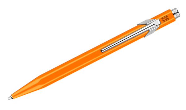 Caran d'Ache 849 Metal Ballpoint Pen Fluo Orange