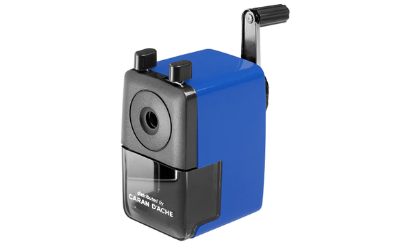 Caran d'Ache Desk Top Pencil Sharpener Blue
