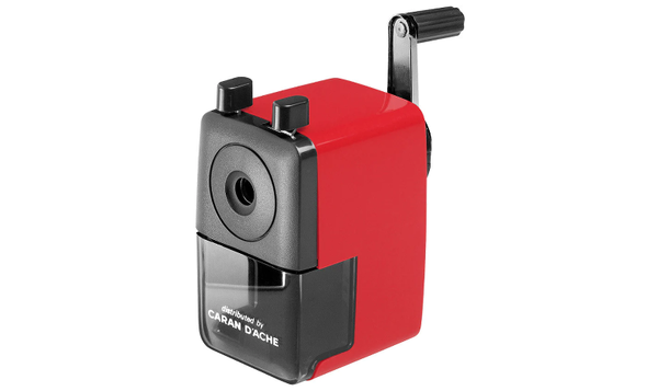 Caran d'Ache Desk Top Pencil Sharpener Red