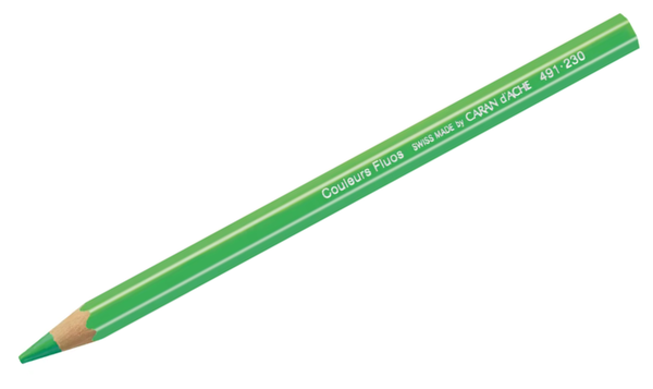 Caran d'Ache Maxi Fluorescent Coloured Pencil