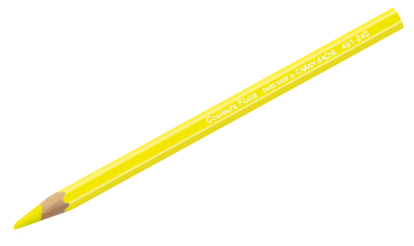 Caran d'Ache Maxi Fluorescent Coloured Pencil