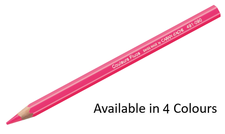 CARAN D'ACHE Matite colorate Classic 491.090 rosa fluo