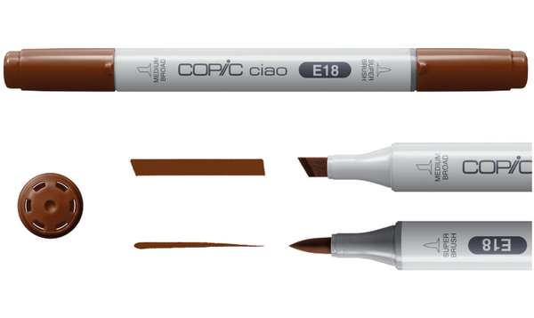 Copic Ciao 5 + 1 Hair Tones 2