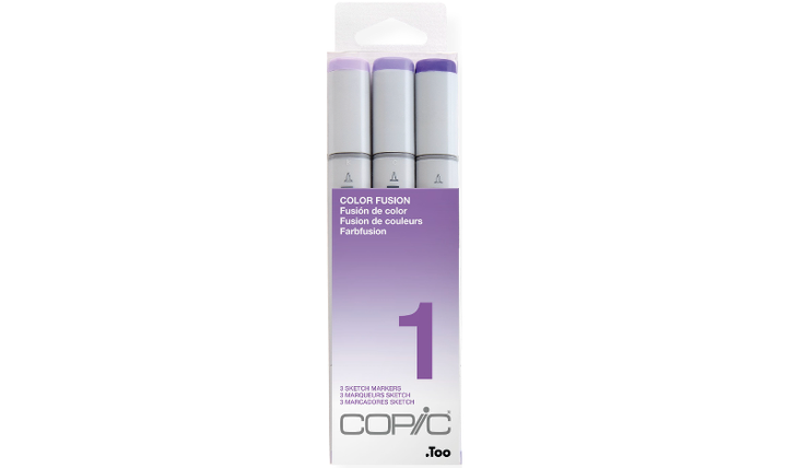 Copic Sketch 3 Piece Set - Colour Fusion 1