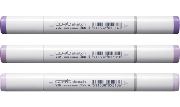 Copic Sketch 3 Piece Set - Colour Fusion 1