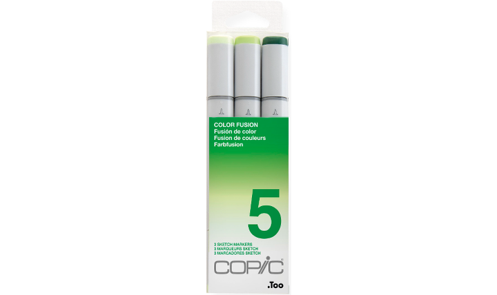 Copic Sketch 3 Piece Set - Colour Fusion 5