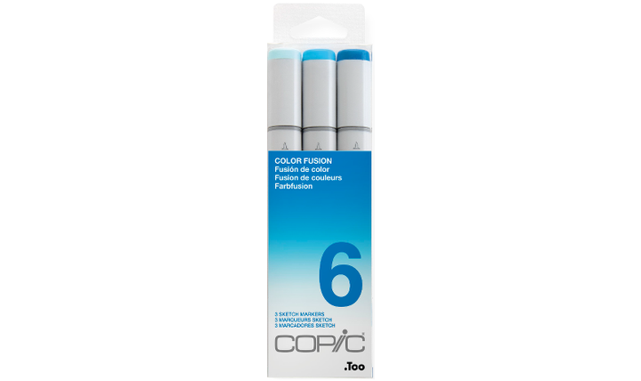 Copic Sketch 3 Piece Set - Colour Fusion 6