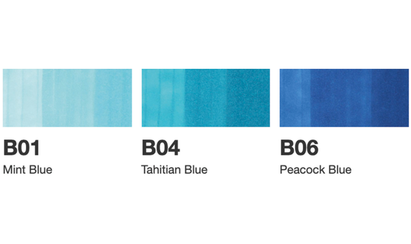 Copic Sketch 3 Piece Set - Colour Fusion 6