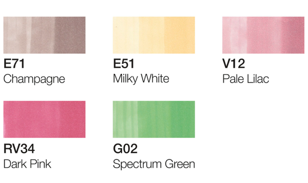 Copic Ciao 5 + 1 Manga Set Manga 3