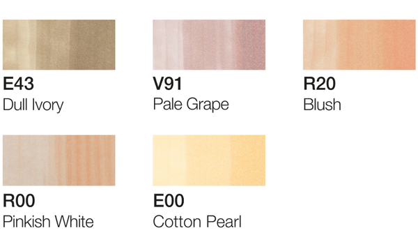 Copic Ciao 5 + 1 Portrait Colours 1