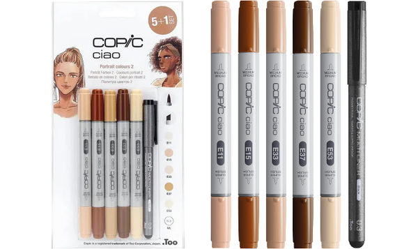 Copic Ciao 5 + 1 Portrait Colours 2