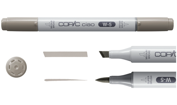 Copic Ciao 5 + 1 Warm Grey Tones