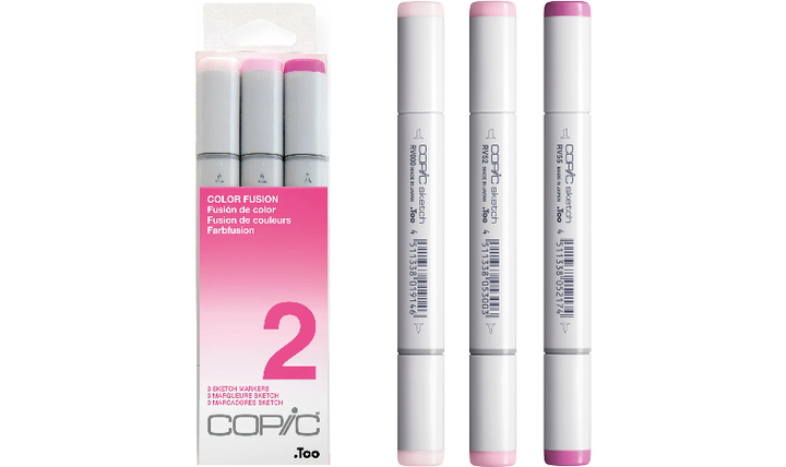 Copic Sketch 3 Piece Set - Colour Fusion 2