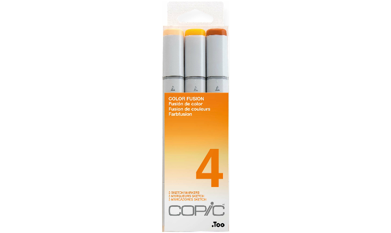 Copic Sketch 3 Piece Set - Colour Fusion 4