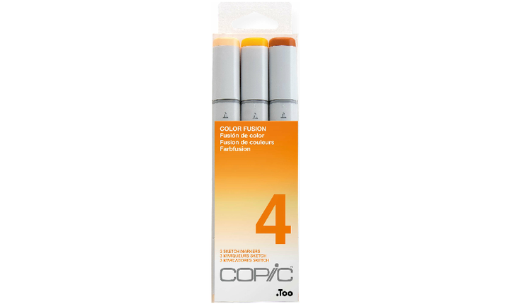 Copic Sketch 3 Piece Set - Colour Fusion 4