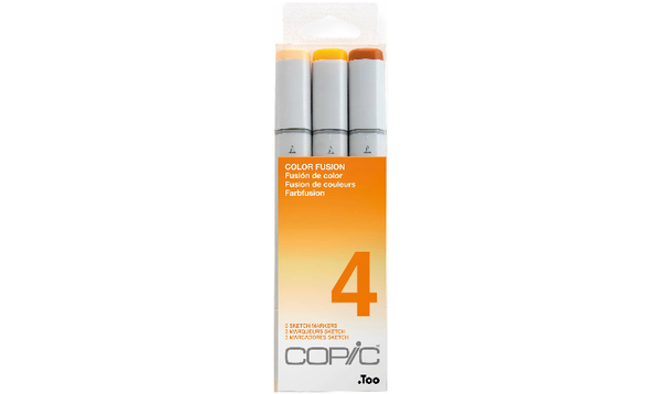 Copic Sketch 3 Piece Set - Colour Fusion 4