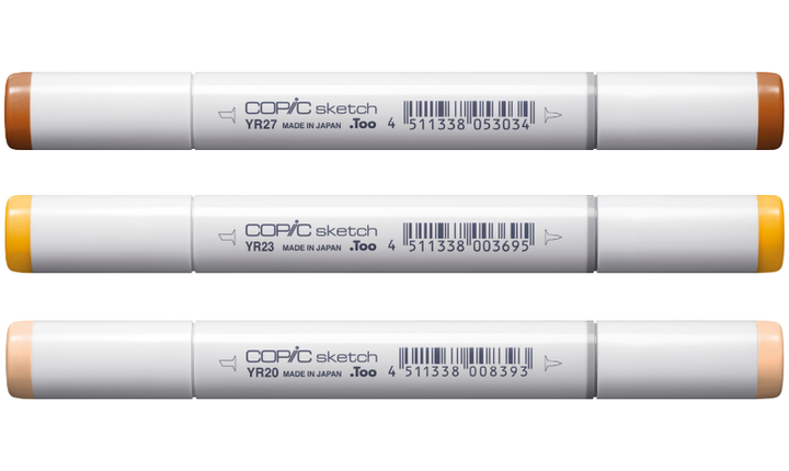 Copic Sketch 3 Piece Set - Colour Fusion 4