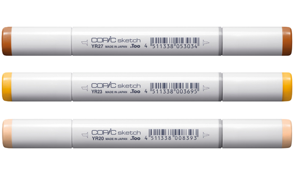 Copic Sketch 3 Piece Set - Colour Fusion 4