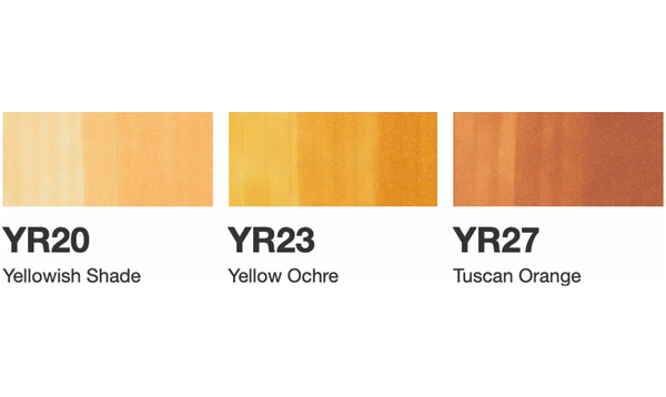 Copic Sketch 3 Piece Set - Colour Fusion 4