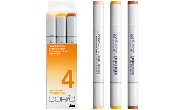 Copic Sketch 3 Piece Set - Colour Fusion 4
