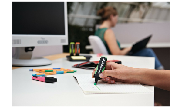 Eco-Friendly Highlighter - STABILO GREEN BOSS - Assorted Pack Sizes and Colours