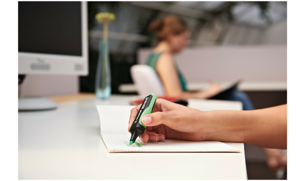 Eco-Friendly Highlighter - STABILO GREEN BOSS - Assorted Pack Sizes and Colours