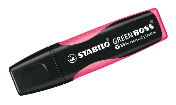 Eco-Friendly Highlighter - STABILO GREEN BOSS - Assorted Pack Sizes and Colours