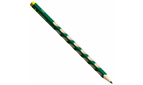 Ergonomic Colouring Pencil - STABILO EASYcolors - Left-Handed - Pack of 12 - Special Colours with Sharpener