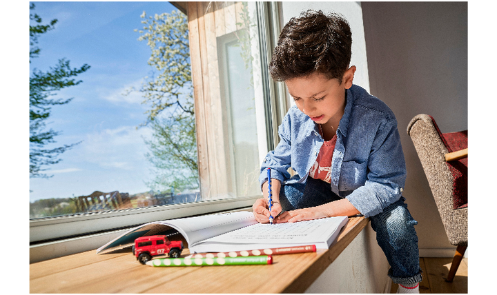 Ergonomic Colouring Pencil - STABILO EASYcolors - Left-Handed - Pack of 24 - Assorted Colours