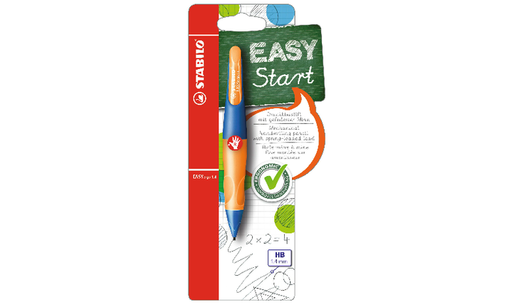 Ergonomic Mechanical Pencil - STABILO EASYergo 1.4 - Assorted Sizes and Colours